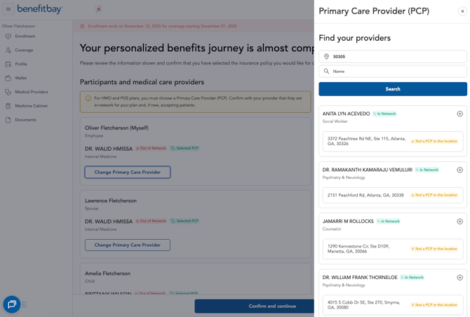 34a Confirmation - confirm PCPs